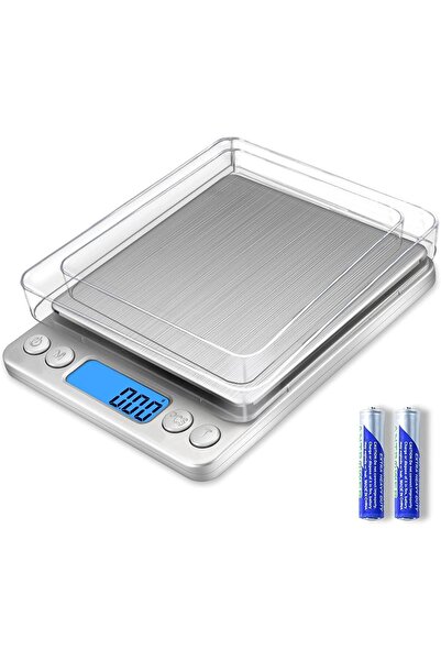 Hope ميزان رقمي صغير 3000 جرام × 0.1 جرام - ميزان طعام دقيق للمجوهرات والمطبخ...