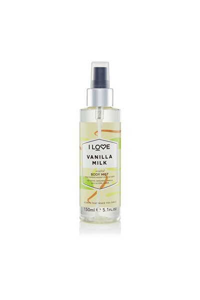 I Love Signature Collection Vegan Mist Spray Vanilla Milk All Over The Body 165 ml