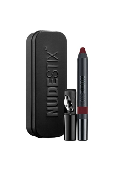 NUDESTIX Creion de buze mat intens și fard de obraz 2 în 1, Icon, 2,8 g