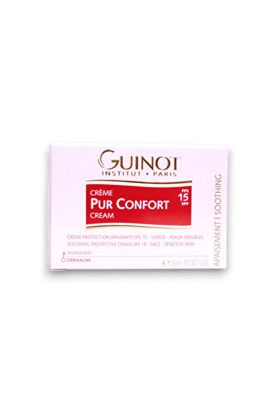Guinot Pur Confort, Hidratant, Zi și Noapte, Cremă, Pentru față, SPF 15, 50 ml