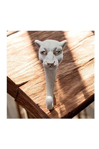 BAYRAMPASAHOBİM Ham Polyester Duvar Dekor Kaplan Askı 15x7 cm