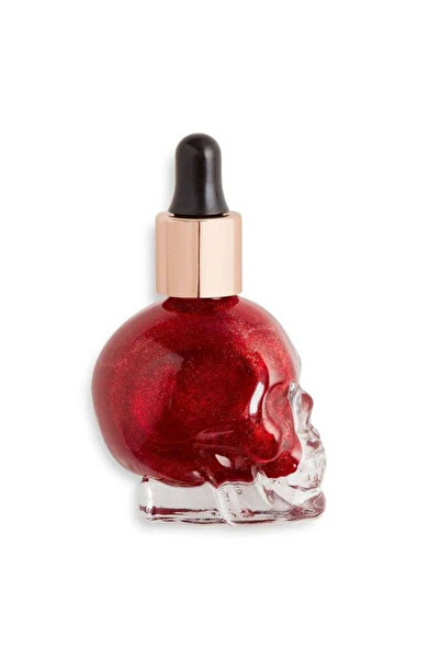 MAKEUP REVOLUTION , Skull Edition, Liquid Highlighter, Creature Blood of My E...