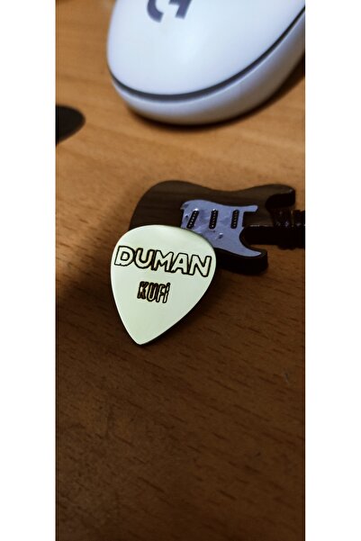 luffy design Duman Gitar Pena Lazer Kabartma Duman Kufi Yazılı Gitar Pena Met...