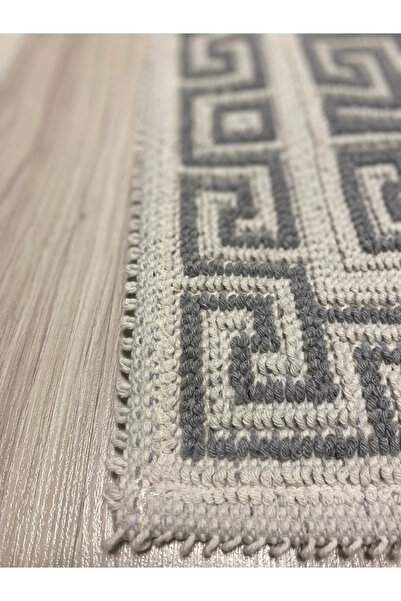 FeelHome Super Water Absorbent Cotton Rug Woven Bathroom Foot Mat & Towel 40X60