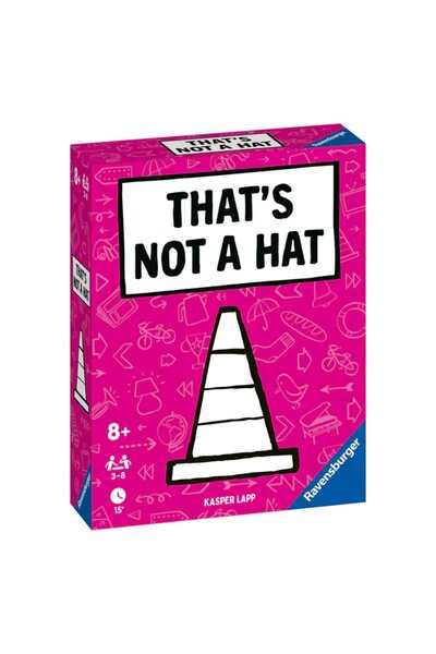 RAVENSBURGER Αυτό δεν είναι καπέλο, παιχνίδι με κάρτες, πολύγλωσσο συμπεριλαμ...
