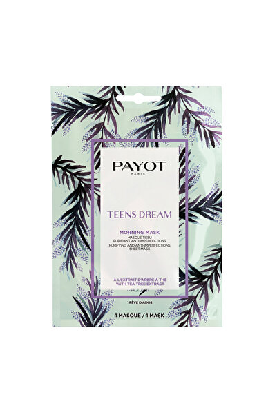 Payot Mască tip șervețel Teens Dream cu extract de ceai alb purifiant 19 g