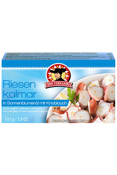 GUNZ Calamari gigant Don Fernando în ulei cu usturoi 111g