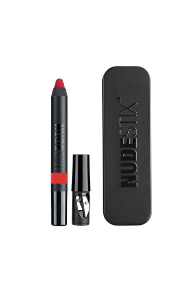 NUDESTIX Balsam de buze și obraji 2 în 1, mat intens, Stiletto, 2,8 g