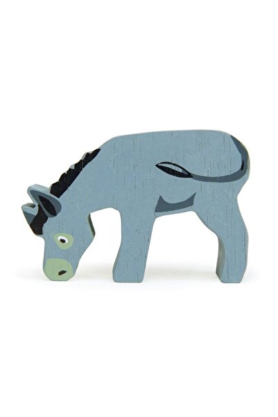 Tender Leaf Toys Figurina Magar, din lemn premium - Donkey -