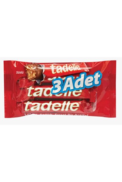 Sagra Tadelle Fındık Dolgulu Sütlü Çikolata 3x30g [3×3 adet toplam 9 adet]
