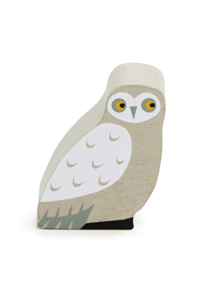 Tender Leaf Toys Figurina Bufnita, din lemn premium - Owl -