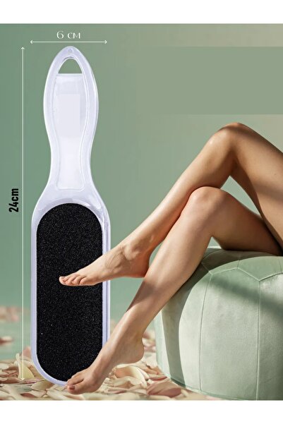 Transformacion Peeling Çift Taraflı Ayak Törpüsü Nasır Giderici Ölü Deri Pedikür Aleti Solingen Professional