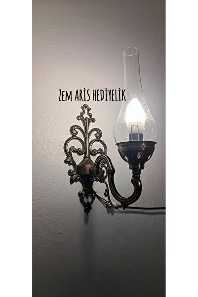 ZEM ARİS HEDİYELİK Handmade Gas Lamp Sconce