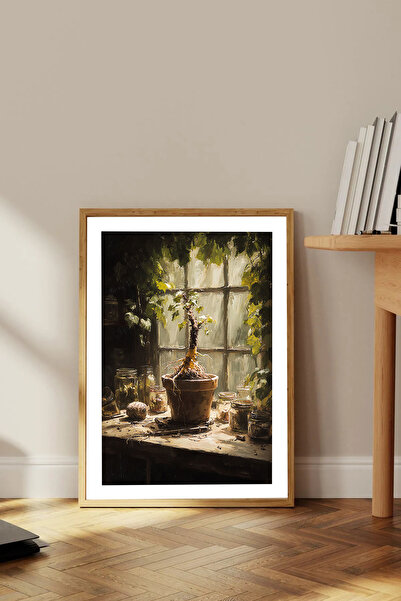 Dekorsiahome Τραπέζι σαλονιού κουζίνας με ξύλινο πλαίσιο μονοκόμματο TK1790