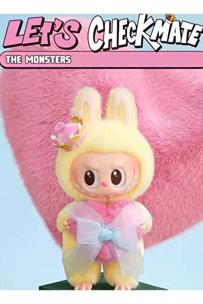 Generic Labubu Macaron Series Figures Toy Adorable Personalized Doll Key chain