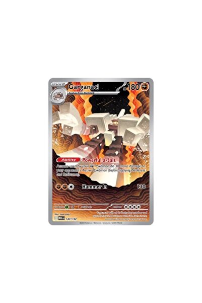 Pokemon TCG Mega Evolution Garganacl 147/132