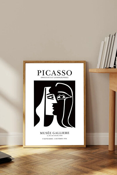 Dekorsiahome Masa dintr-o bucată cu cadru din lemn pentru sufragerie, sufrage...