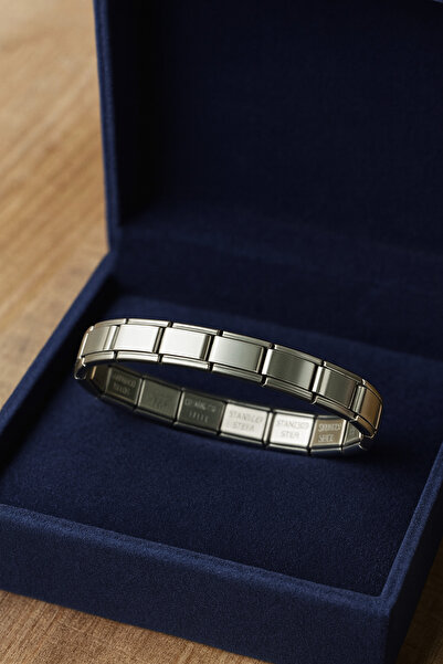 A-STİL TAKI Steel Charm Unisex Italian Stainless Steel-With Gift Box