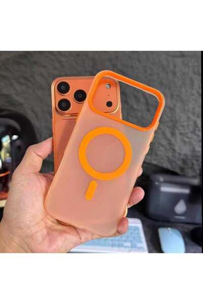 sanalikaksesuar Yeni Iphone 17 Pro Max Uyumlu Crystal Color Clear Manyetik Şe...