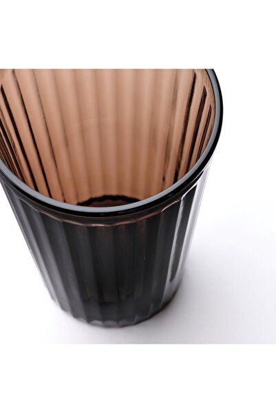 IKEA VARDAGEN Glass, brown, 43 cl