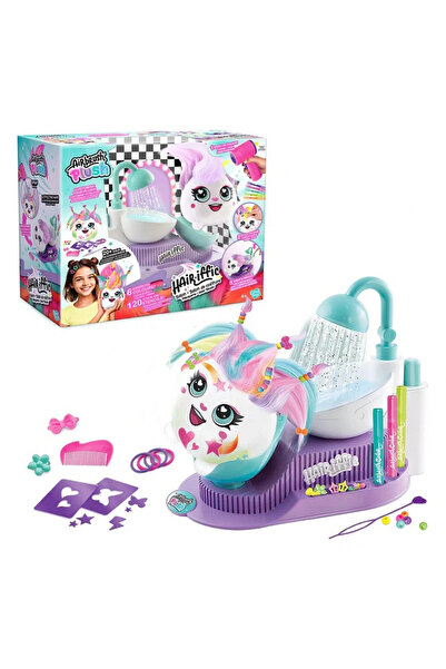 TOYFEST Airbrush Plush Hair Salon Hobby Set