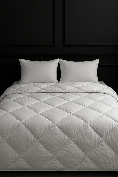 İz Home Single Person Silicone Quilt |   Original Silicone Filler |   Ultra Soft |   Kenar Piped