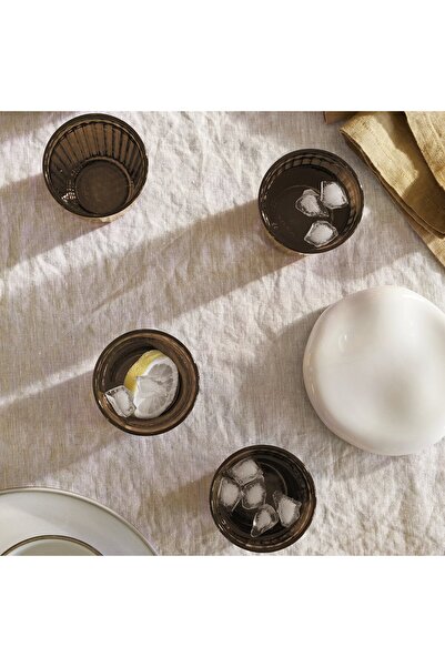 IKEA VARDAGEN Glass, brown, 43 cl