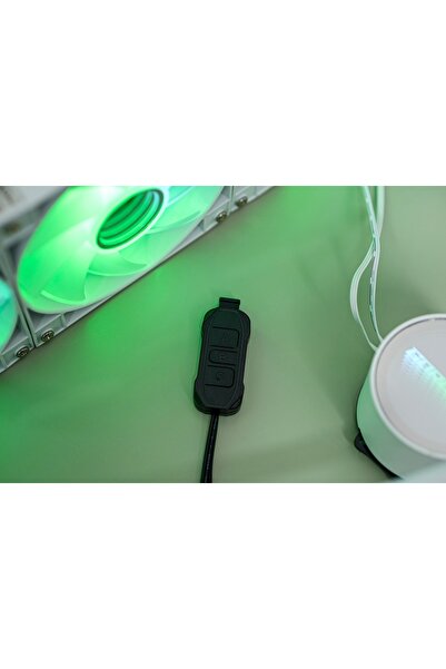 GORGONX Medusa 360 Argb White Liquid Cooling - Triple Fan - Premium Pump - Quiet