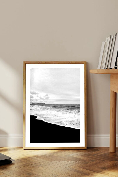 Dekorsiahome Masa dintr-o bucată cu cadru din lemn pentru sufragerie, sufrage...