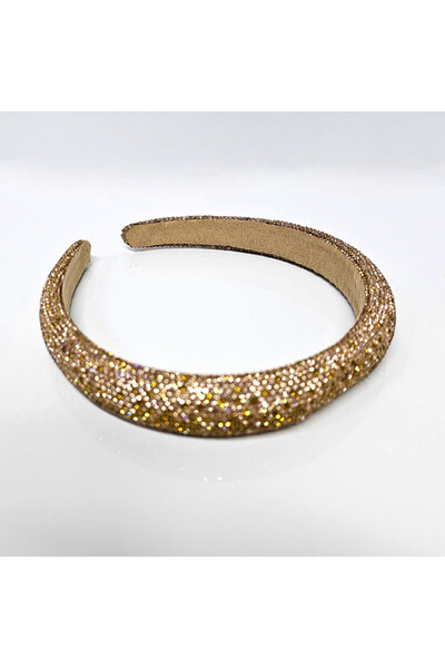 velve Bentita Fuzty, cu strasuri in doua nuante, Auriu