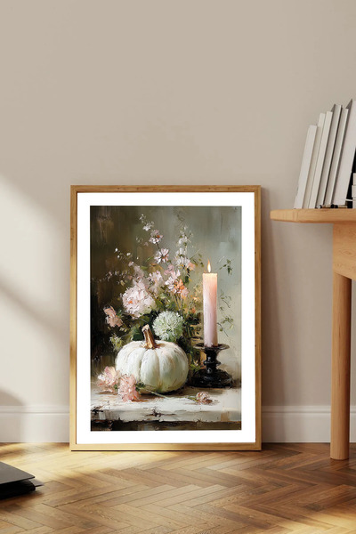 Dekorsiahome Tek Parça Ahşap Çerçeveli Oturma Odası Salon Mutfak Tablosu TK1769