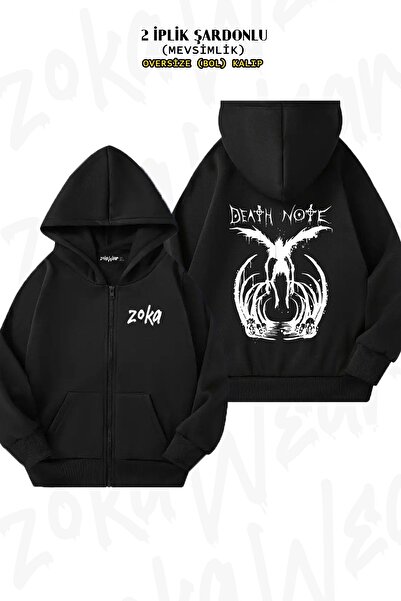 ZOKAWEAR Унісекс Death Note Ryuk Char з принтом Oversize з принтом на спині, ...