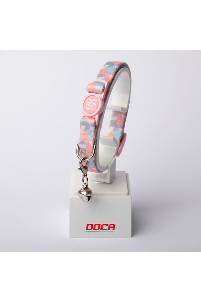 DOCA Cat Collar Safety Click (Safety Lock) 17-24cm Adjustable, Opens When Forced to Open
