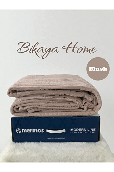 Bikaya Home Modern Line 2 Piece Single Blanket Set - 150X220 cm - Original Box - New Colors