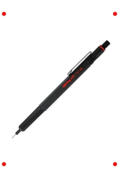markentegra Black Mechanical Pencil, 0.7 mm