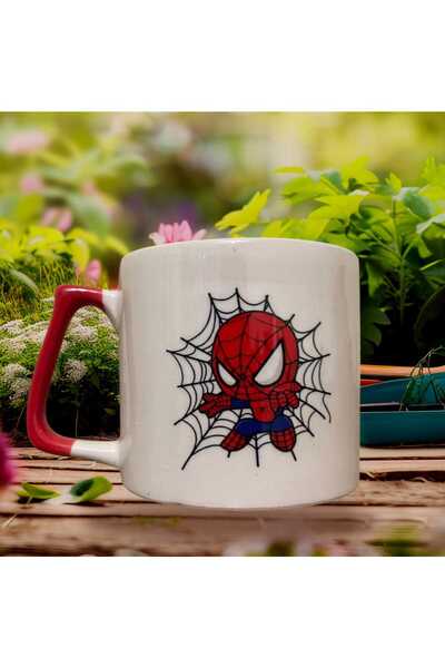 GameFruy Cute Character Double Sided Printed Mug - Ceramic Tea, Coffee Gift Cup Red Luxury