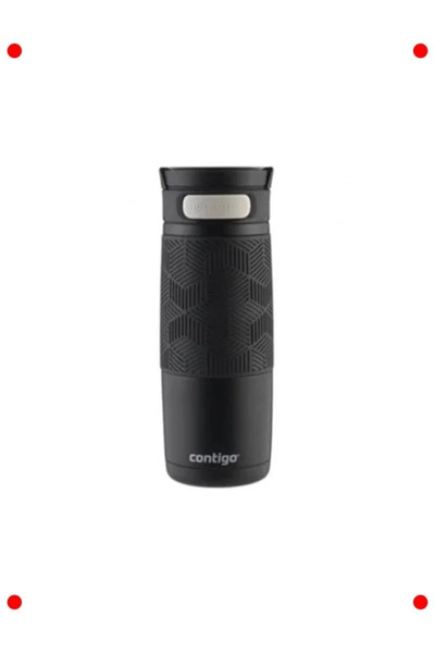 markentegra Travel Thermos with Hot/Cold Retention 470 Ml, Black