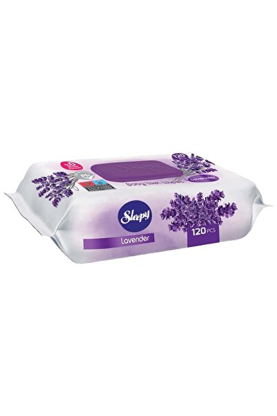 Sleepy Set 2x Wet Napkins 240 pcs, Lavender & Chamomile, with airtight lid