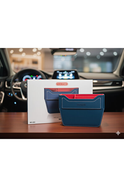 Micro منظم مقعد السيارة الأنيق: حلول تخزين ذكية ومضادة للانسداد لون اسود