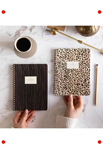 markentegra مجموعة من دفترين مدرسيين مربعين الشكل بحلزون مقاس A5