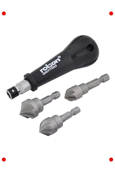 markentegra 4 Piece Countersink Drill Bit Set