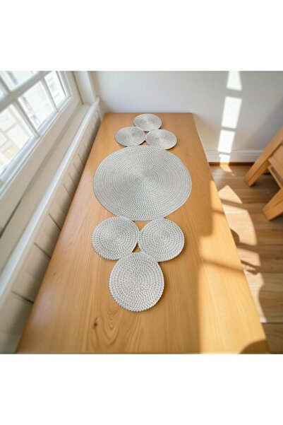 myistasyon "tarzınızı evinize yansıtın" Jüt, Hasır, Dekoratif Masa Örtüsü, Ru...