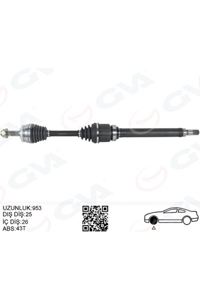 Genel Markalar ÖN AKS KOMPLE SAG VOLVO S40 I V40 I 1.8-2.0 97>04