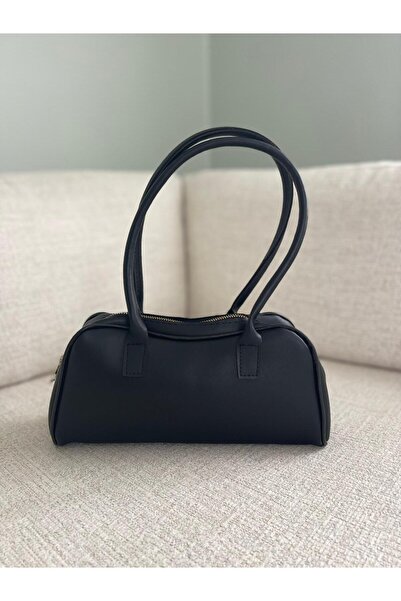 Fiorbag Geantă neagră mini pentru femei