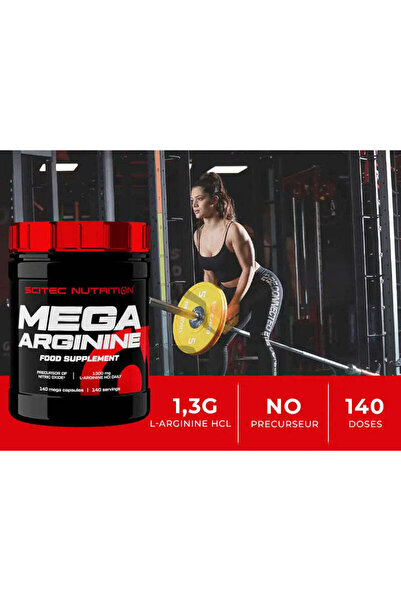 Scitec Mega Arginine(Arjinin) Nitric Oxide (140 caps)