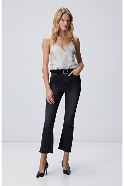 Network Sarı V Yaka Bluz