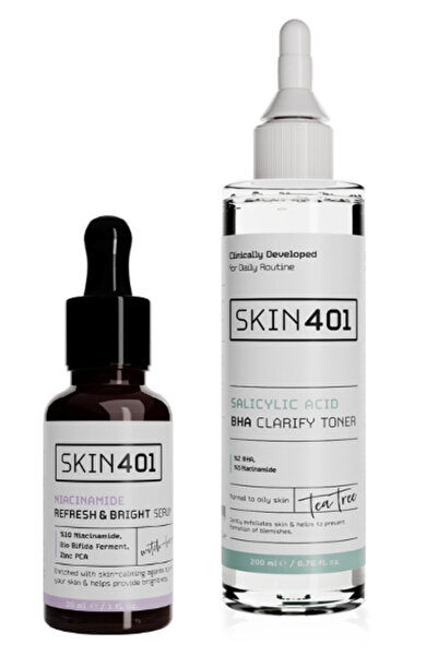 Skin401 Oluşumunu Önlemeye Yardımcı Bakım Rutini (Karma ve Yagli Cilt Tipleri)