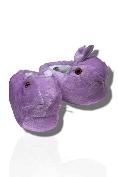 Muensu Παντόφλες με φιγούρες ζώων, μπότες για το σπίτι, παντόφλες από βελούδο...