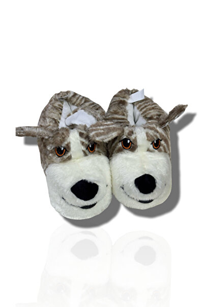 Muensu Animal Figured Slippers, House Boots, High Quality Plush Slippers