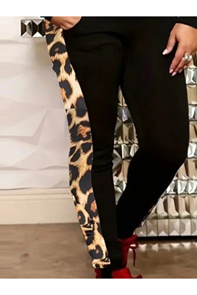 ARONA Women's Long Sleeve Front Zipper Lace-Up Viscose Two Thread Blouse and Pants Two-Piece Set